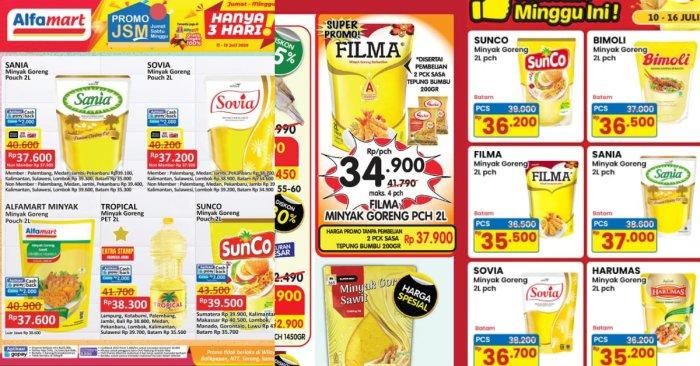 Promo JSM Indomaret, Superindo dan Alfamart Sabtu 12 Juli 2025: Minyak 2L Rp34.900, Popok Rp46.900