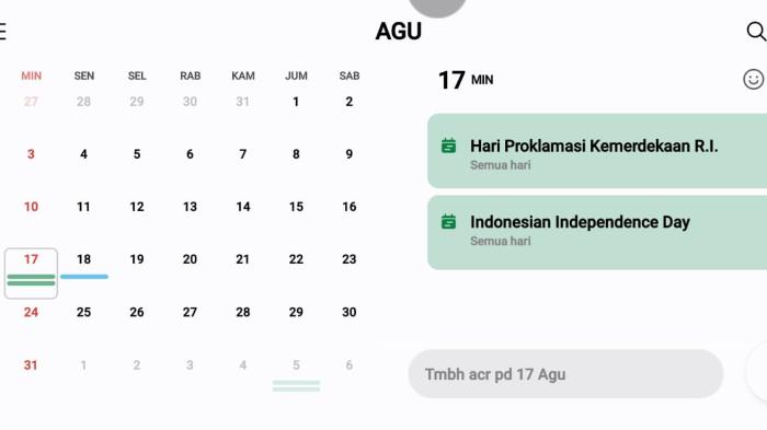 12 Kali Sejak Kemerdekaan, Peringatan 17 Agustus Diadakan Pada Hari Minggu